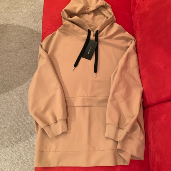 Zara OVERSIZED SWEATSHIRT JACKET - Picture 12 of 12